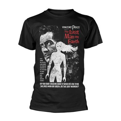 T-Shirt Unisex Tg. M Plan 9 - The Last Man On Earth