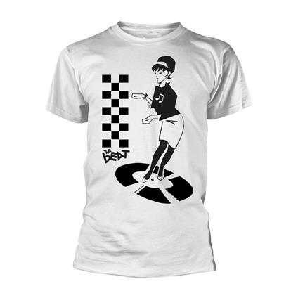 T-Shirt Unisex Tg. L Beat - Beat Girl Disc