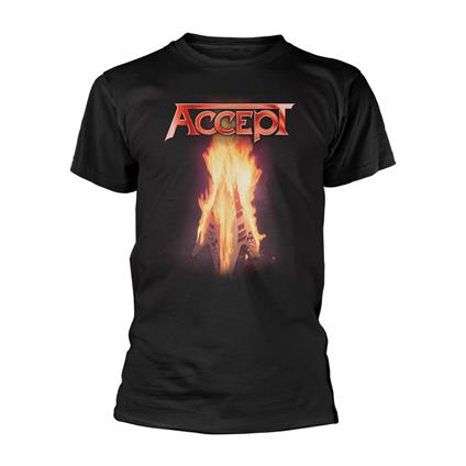T-Shirt Unisex Tg. XL Accept - Flying V
