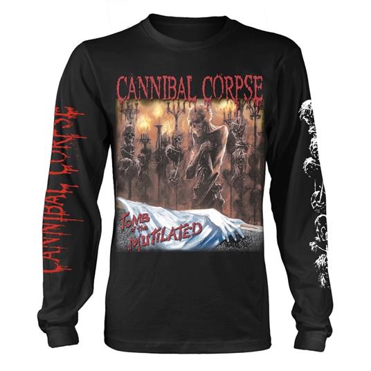 Maglia Manica Lunga Unisex Tg. XL) Cannibal Corpse - Tomb Of The Mutilated