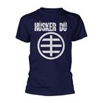 T-Shirt Unisex Tg. M Husker Du - Circle Logo 1