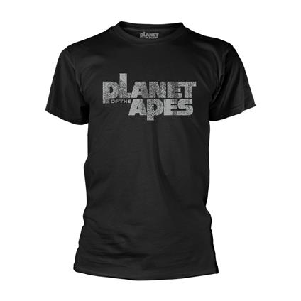 T-Shirt Unisex Tg. M. Planet Of The Apes: Distress Logo
