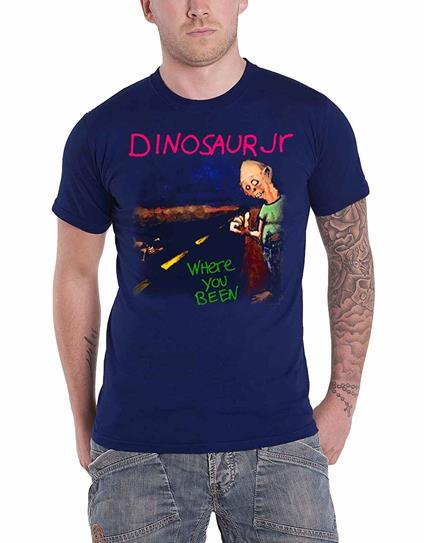 T-Shirt Unisex Tg. M. Dinosaur Jr - Where You Been