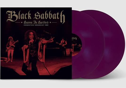 Heaven in Hartford (Purple Coloured Vinyl) - Vinile LP di Black Sabbath