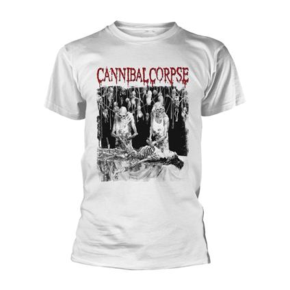 T-Shirt Unisex Tg. XL. Cannibal Corpse: Butchered At Birth