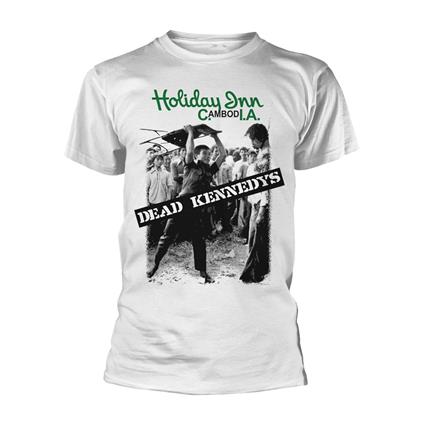 T-Shirt Unisex Tg. L. Dead Kennedys: Holiday Inn