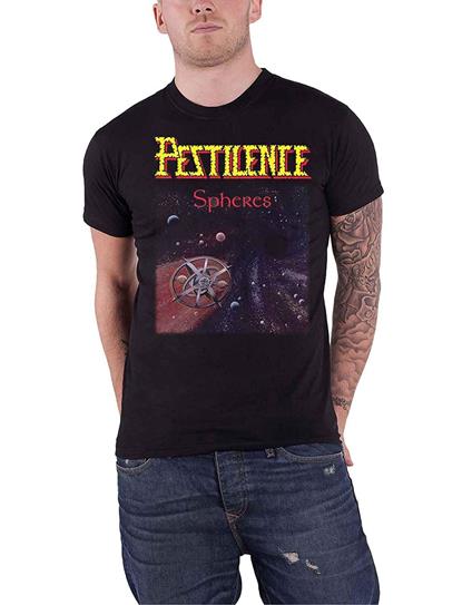 T-Shirt Unisex Tg. XL. Pestilence: Spheres