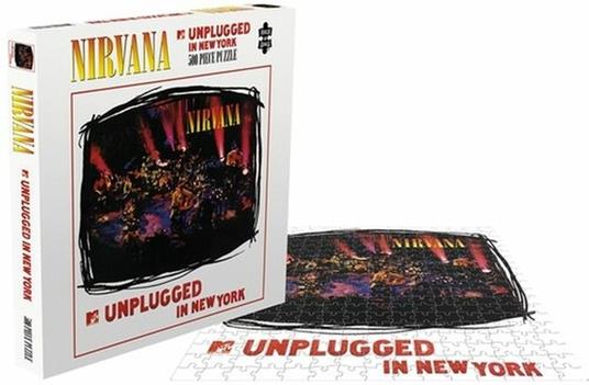 500 Pc Puzzle Nirvana Mtv Unplugged In New York