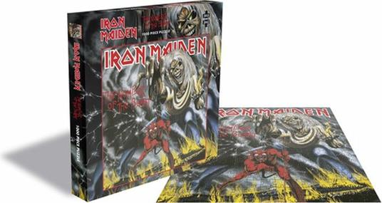 1000 Piece Jigsaw Puzzle Iron Maiden Number Of The Beast