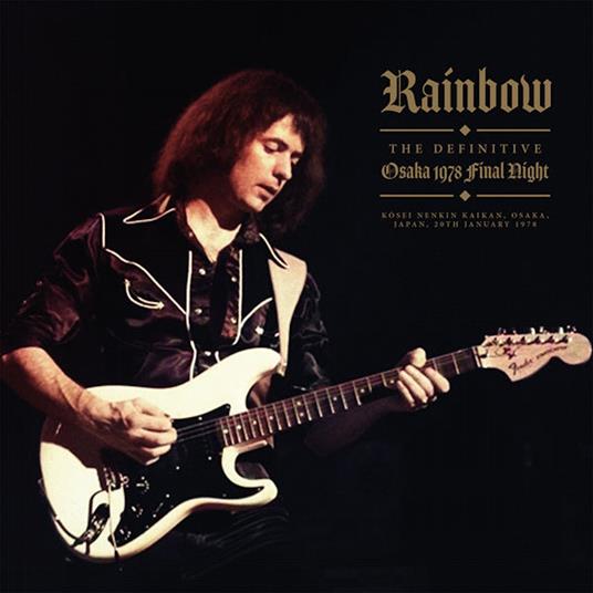 Osaka 1978 (Red Edition) - Vinile LP di Rainbow