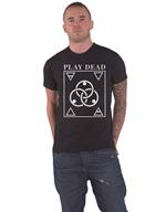 Play Dead: Logo (Black) (T-Shirt Unisex Tg. M)