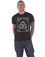Play Dead: Logo (Black) (T-Shirt Unisex Tg. XL)