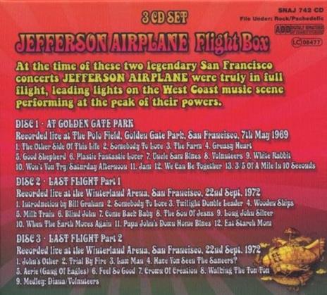 Flight Box (Deluxe Edition) - CD Audio di Jefferson Airplane - 2