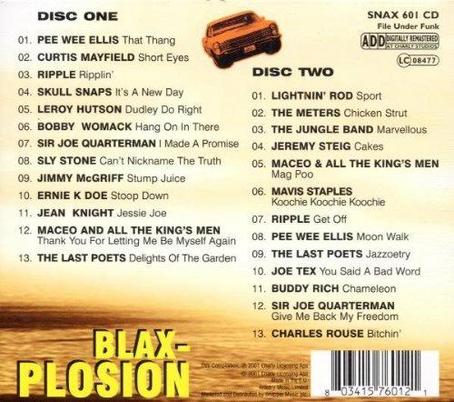 Blax-plosion - CD Audio - 2