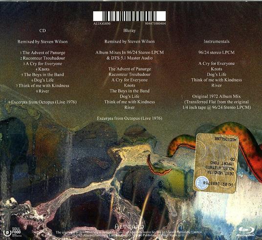 Octopus (Digipack) - CD Audio + Blu-ray di Gentle Giant - 2