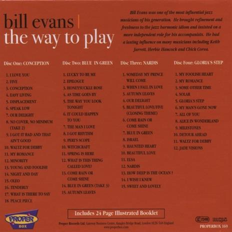 Way to Play - CD Audio di Bill Evans - 2