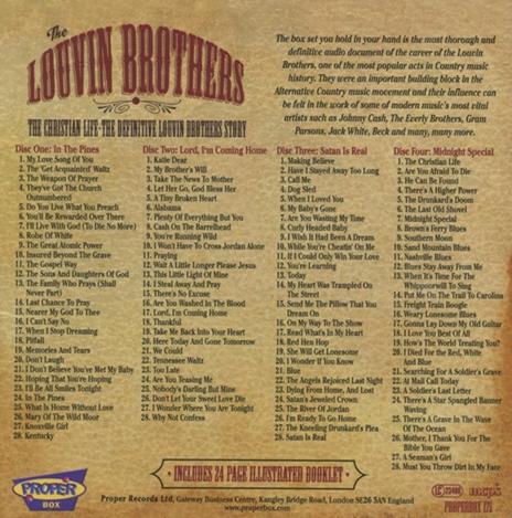 The Christian Life - CD Audio di Louvin Brothers - 2