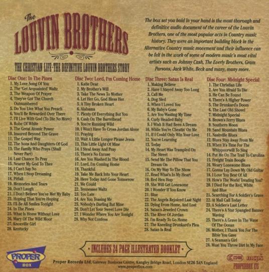 The Christian Life - CD Audio di Louvin Brothers - 2