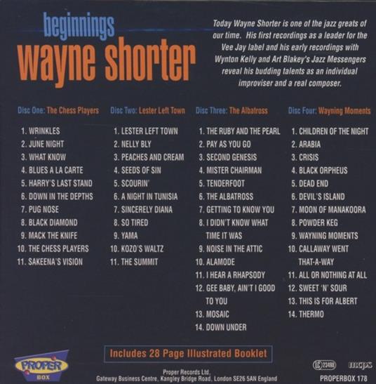 Beginnings - CD Audio di Wayne Shorter - 2