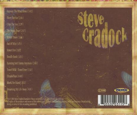 Travel Wild-Travel Free - CD Audio di Steve Cradock - 2