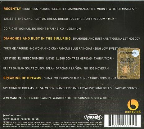The Complete Gold Castle Masters - CD Audio di Joan Baez - 2