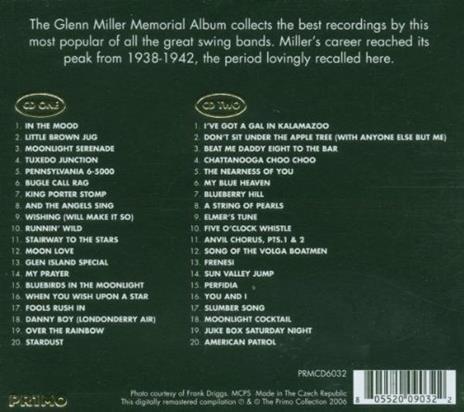 Glenn Miller Memorial Album - CD Audio di Glenn Miller - 2