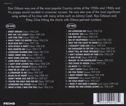 The Essential Recordings - CD Audio di Don Gibson - 2