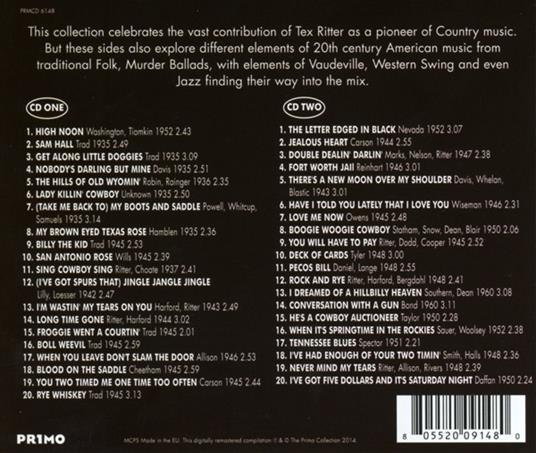 The Essential Recordings - CD Audio di Tex Ritter - 2