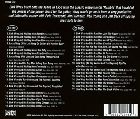The Essential Early Recordings - CD Audio di Link Wray - 2