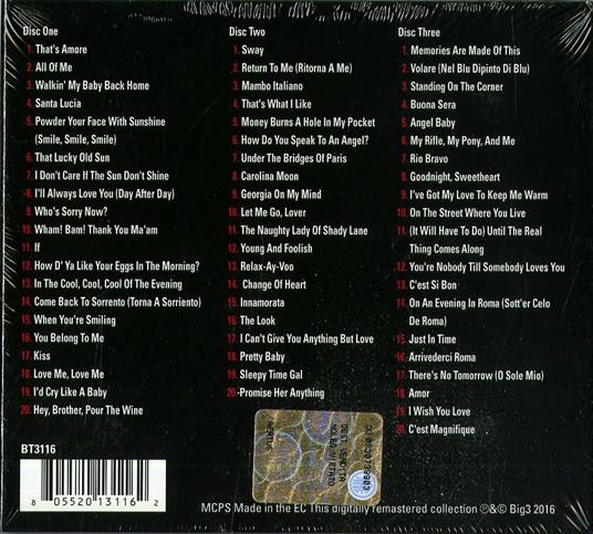 60 Essential Tracks - CD Audio di Dean Martin - 2