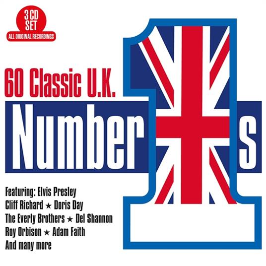 60 Classic Uk Number 1's - CD Audio