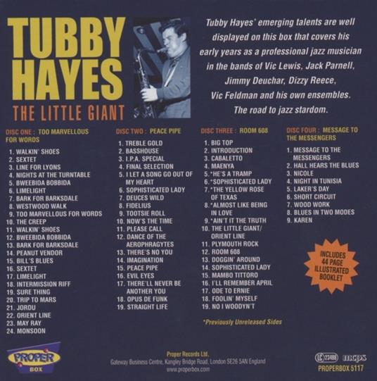 Little Giant - CD Audio di Tubby Hayes - 2