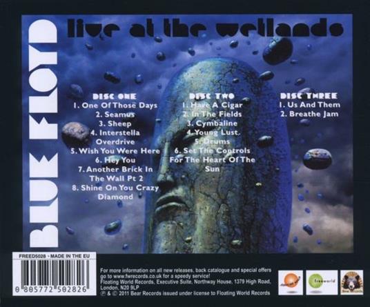 Live at the Wetlands - CD Audio di Blue Floyd - 2
