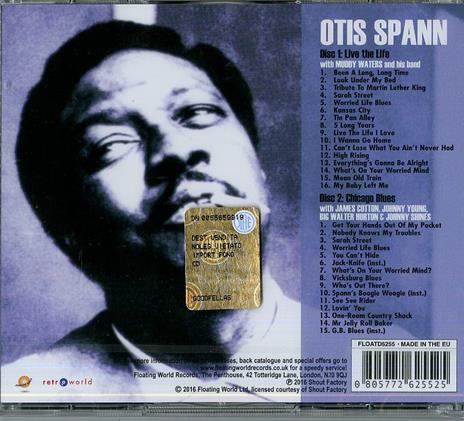 Live the Life & Chicagoblues - CD Audio di Otis Spann - 2