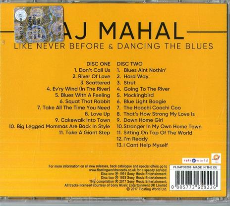 Like Never Before - Dancing the Blues - CD Audio di Taj Mahal - 2