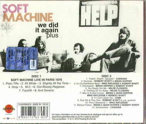 We Did it Again - CD Audio di Soft Machine - 2