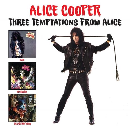 Three Temptations From Alice - CD Audio di Alice Cooper
