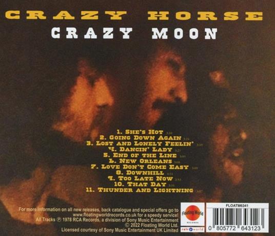 Crazy Moon - CD Audio di Crazy Horse