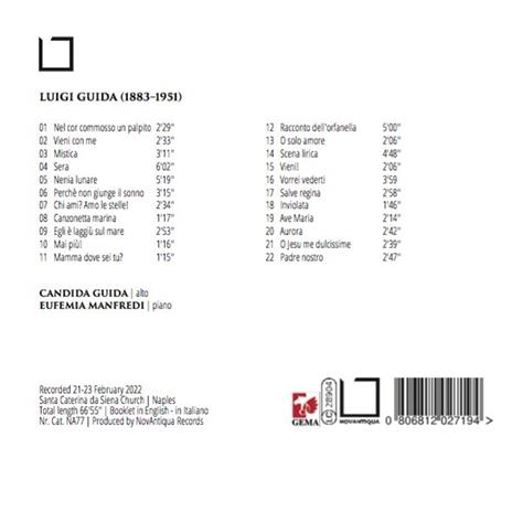 Mistica - CD Audio di Candida Guida - 2