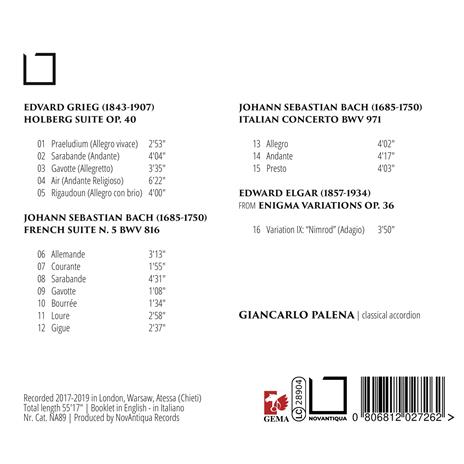 Accordion Enigma - CD Audio di Giancarlo Palena - 2