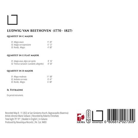 Beim Ludwig - CD Audio di Ludwig van Beethoven,Il Tetraone - 2