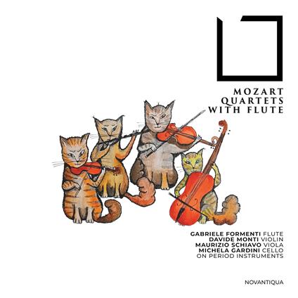 Mozart Quartets With Flute - CD Audio di Wolfgang Amadeus Mozart,Gabriele Formenti