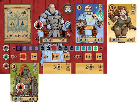 Black Dragon's Guild. Gioco da tavolo - 2