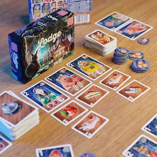 LODGE Gioco da Tavolo, Party Game, Italiano e Inglese, Little Rocket Games