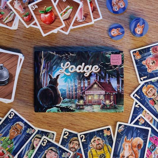 LODGE Gioco da Tavolo, Party Game, Italiano e Inglese, Little Rocket Games - 5
