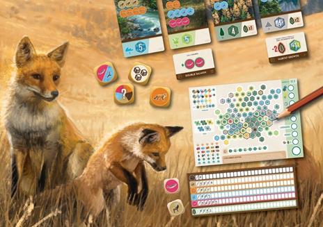 CASCADIA ROLLING HILLS Gioco da Tavolo in Italiano Little Rocket Games - 2