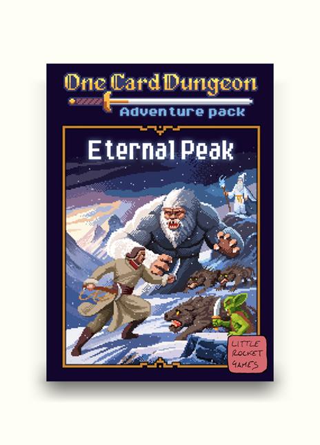 One card Dungeon Adventure Pack Eternal Pack Espansione. Gioco di carte