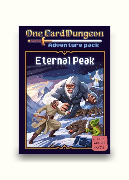 One card Dungeon Adventure Pack Eternal Pack Espansione. Gioco di carte
