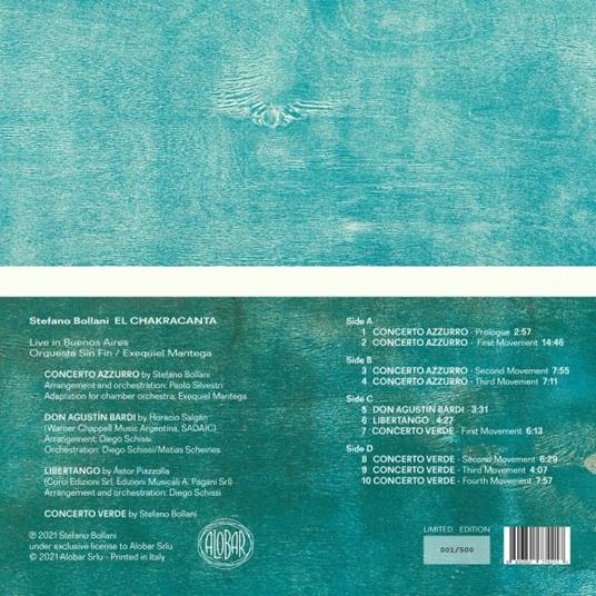 El Chakracanta (Esclusiva LaFeltrinelli e IBS.it - Edizione limitata e numerata) - Vinile LP di Stefano Bollani - 2
