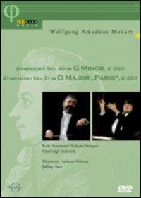 Wolfgang Amadeus Mozart. Symphony No. 40 In G Minor KV 550 - Symphony No. 31 In (DVD) - DVD di Wolfgang Amadeus Mozart,Gianluigi Gelmetti